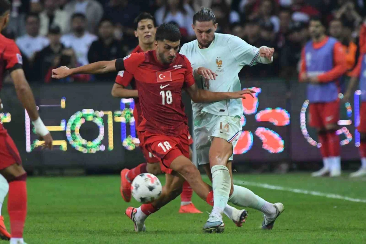 Türkiye-Fransa maçı: Mbappe golüyle Fransa 1-0 kazandı