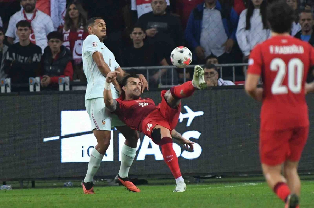 Türkiye-Fransa maçı: Mbappe golüyle Fransa 1-0 kazandı