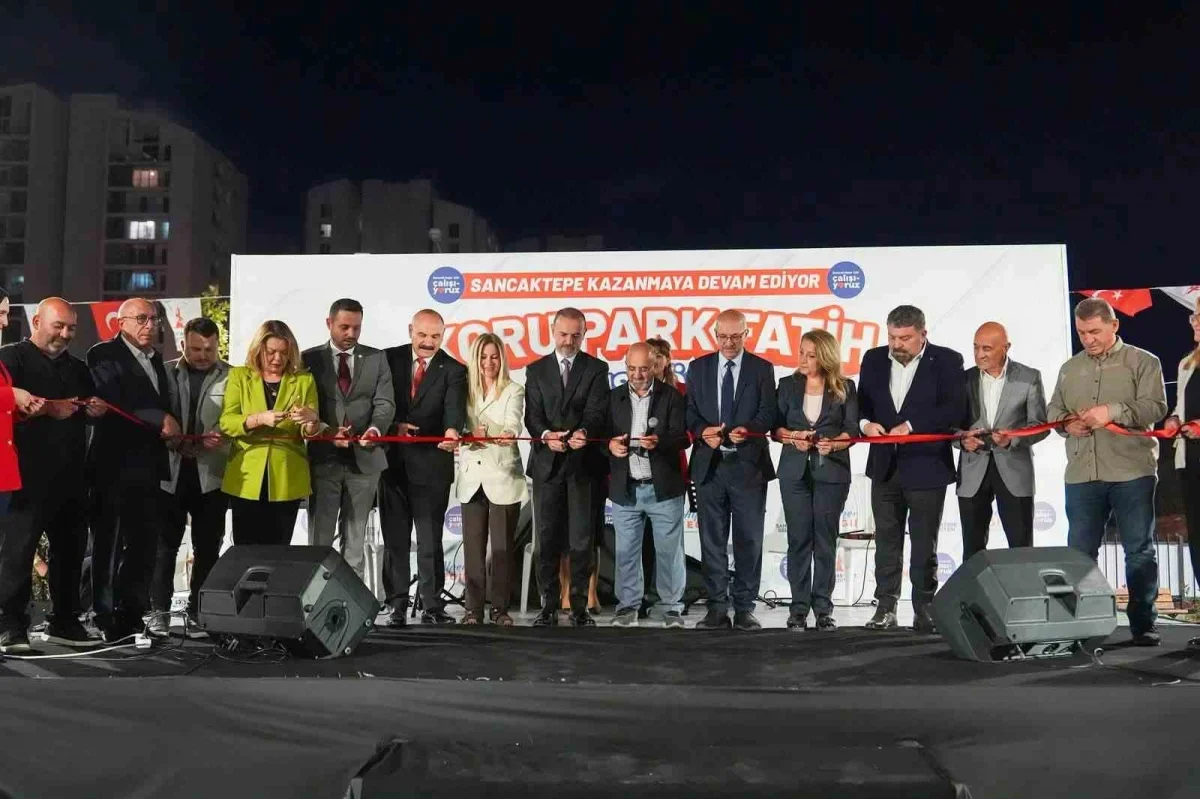 Fatih Koru Parkı Sancaktepe'de açıldı: 20 bin metrekarelik alan