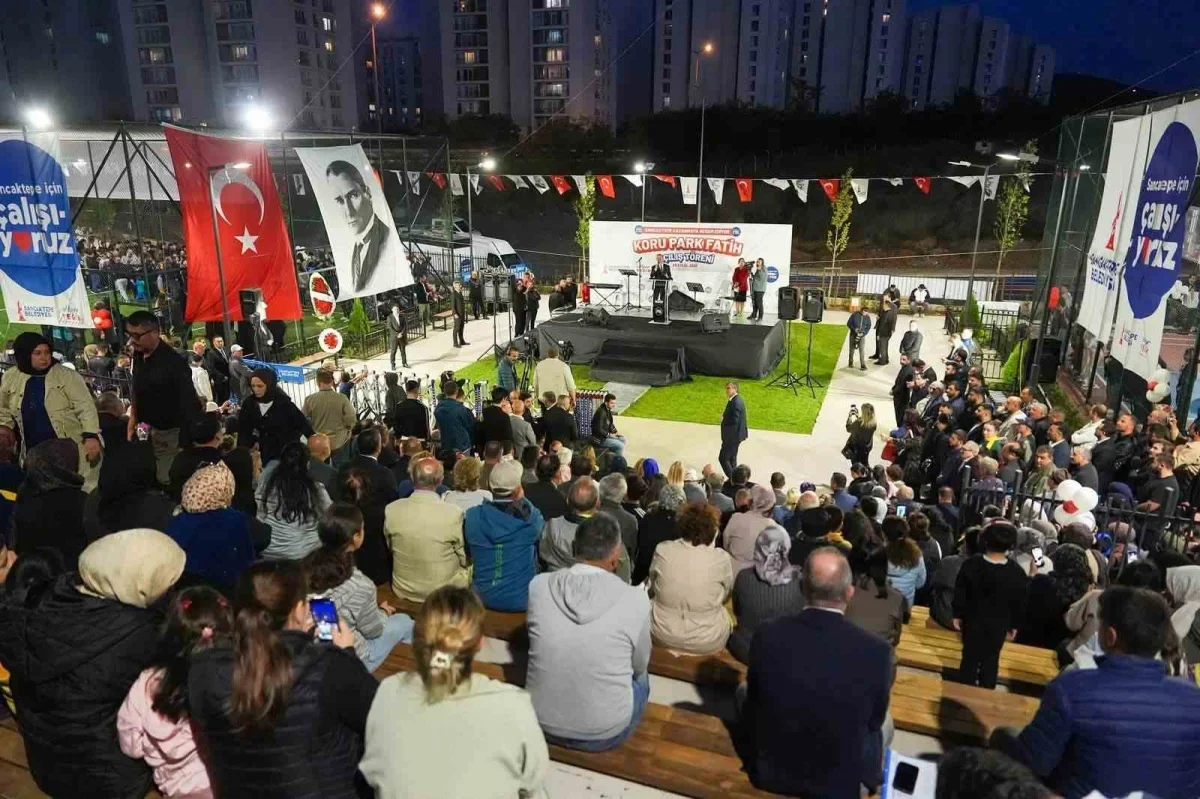 Fatih Koru Parkı Sancaktepe'de açıldı: 20 bin metrekarelik alan