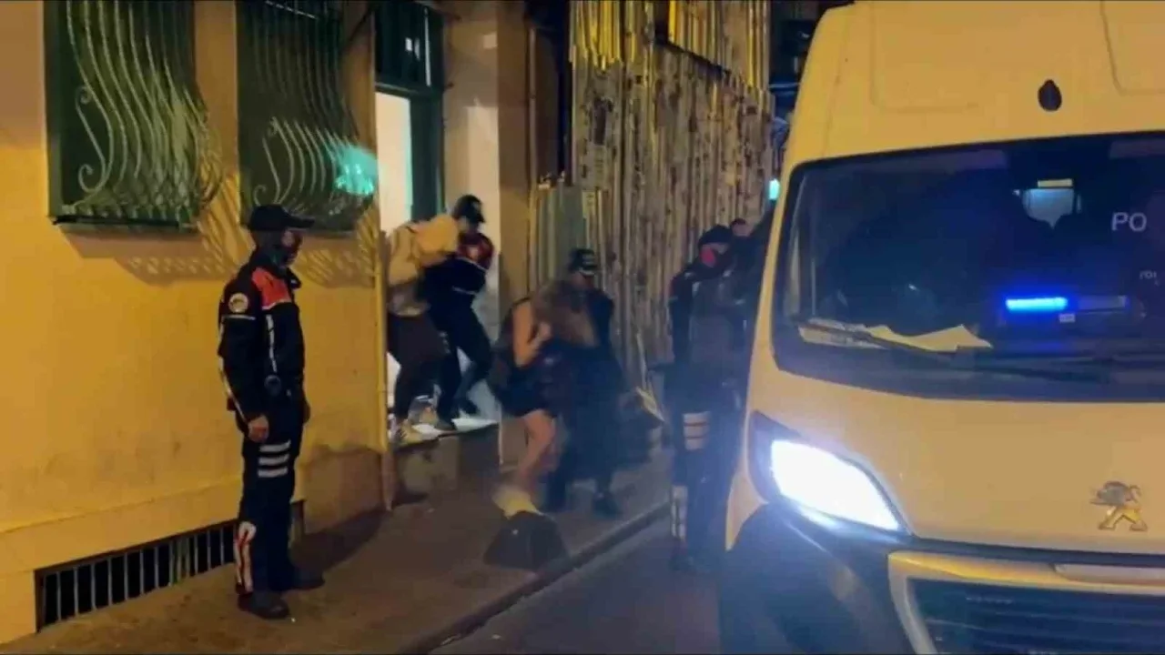 Beyoğlu'nda dron destekli huzur uygulaması: 27 kişiye işlem