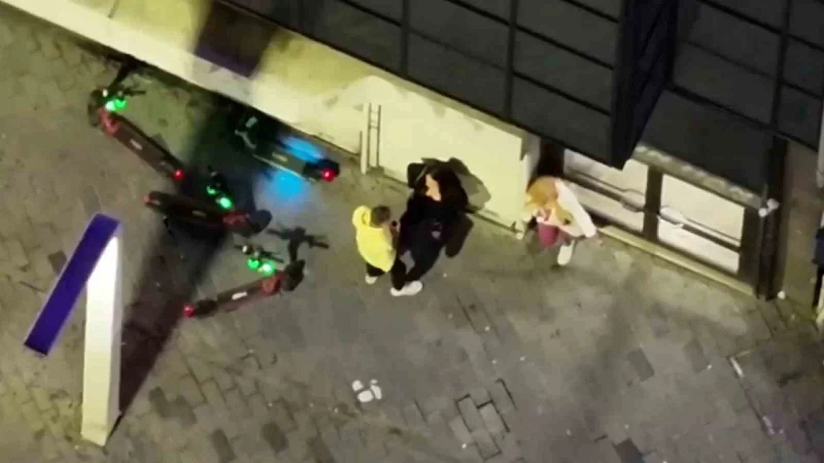 Beyoğlu'nda dron destekli huzur uygulaması: 27 kişiye işlem