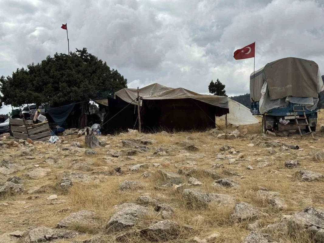 Sarıkeçili Yörüğü Ali Uçar, devecilik geleneğini yaşatıyor