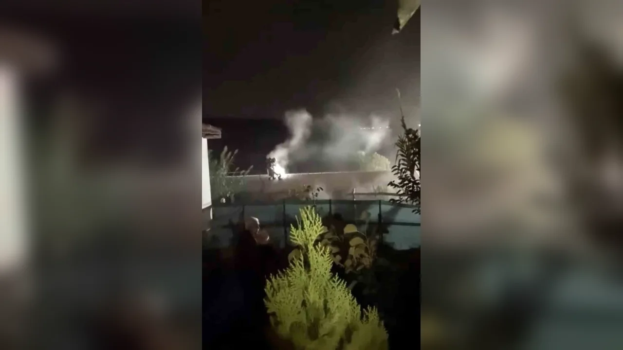 Karacabey'de dam yangını söndürüldü: Trafo patlaması araştırılıyor
