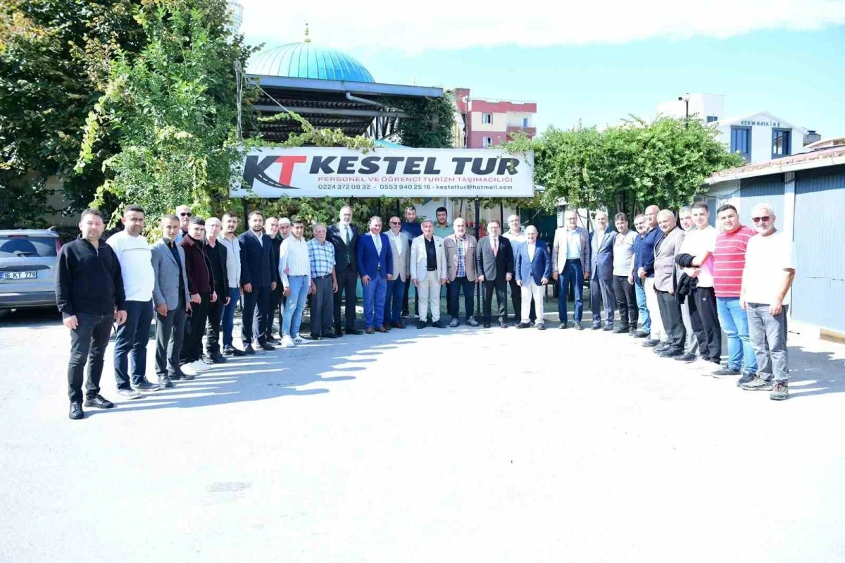 Selami Altınok Kestel'de esnaf ve vatandaşlarla buluştu