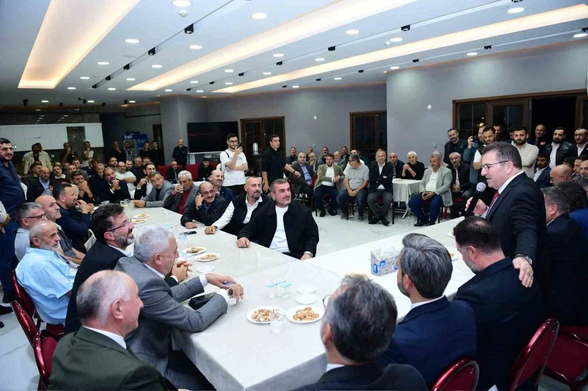 Selami Altınok Kestel'de esnaf ve vatandaşlarla buluştu