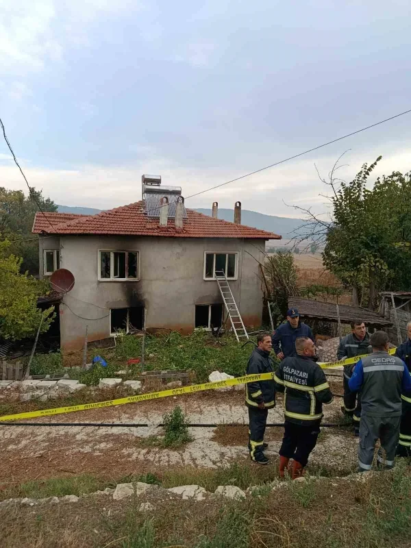 Bilecik Gölpazarı'nda ev yangını: Baba ve kızı öldü