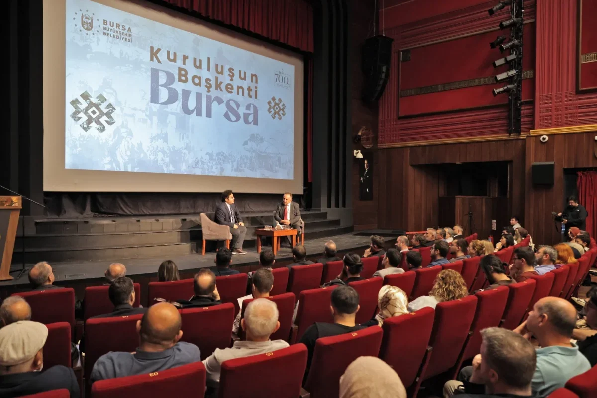 Bursa'nın Osmanlı'nın kuruluşundaki rolü söyleşide ele alındı