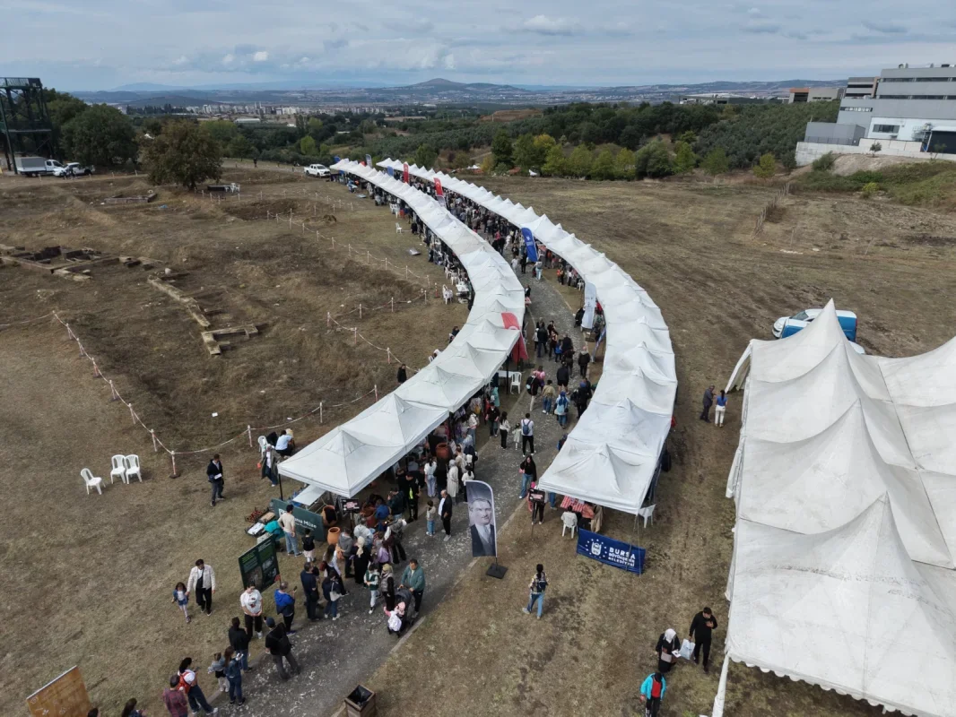 Bursa Arkeofest'te 8 bin 500 yıllık tarih canlandırıldı