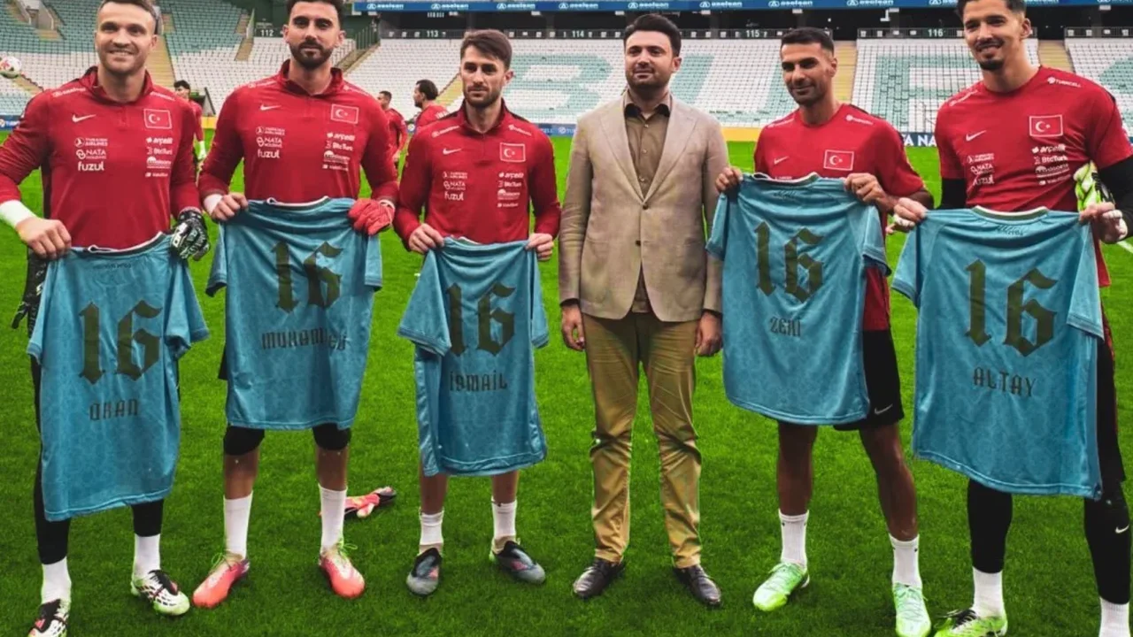 Bursaspor Başkanı Enes Çelik'ten A Milli Takım'a Bursa ziyareti