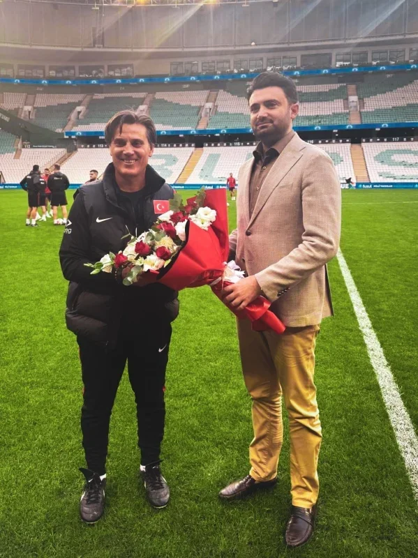Bursaspor Başkanı Enes Çelik'ten A Milli Takım'a Bursa ziyareti
