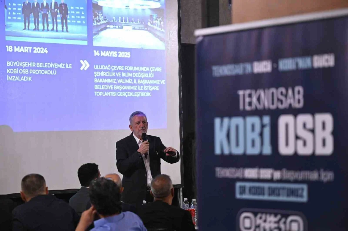 TEKNOSAB KOBİ OSB projesinde 7 bin KOBİ Bursa'da buluşacak