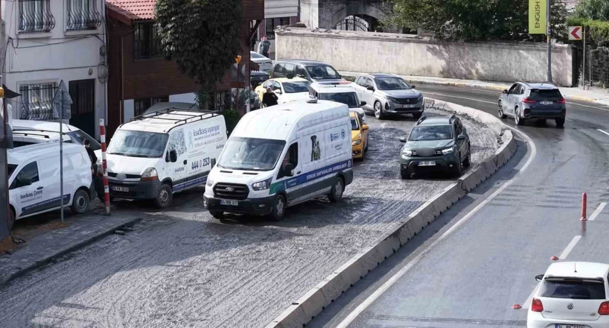 Eyüpsultan'da yol çalışması tepkisi: Trafik ve otobüs çilesi