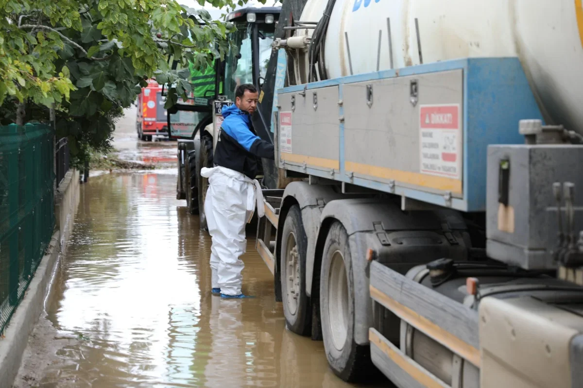 Mudanya Esence'de sel sonrası planlama ve altyapı gündemde