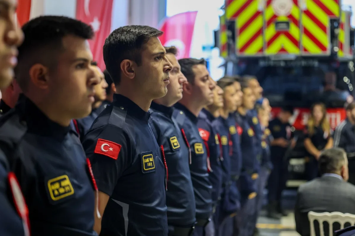 Bursa Kestel'de 32'nci itfaiye istasyonu BOSAB'da açıldı