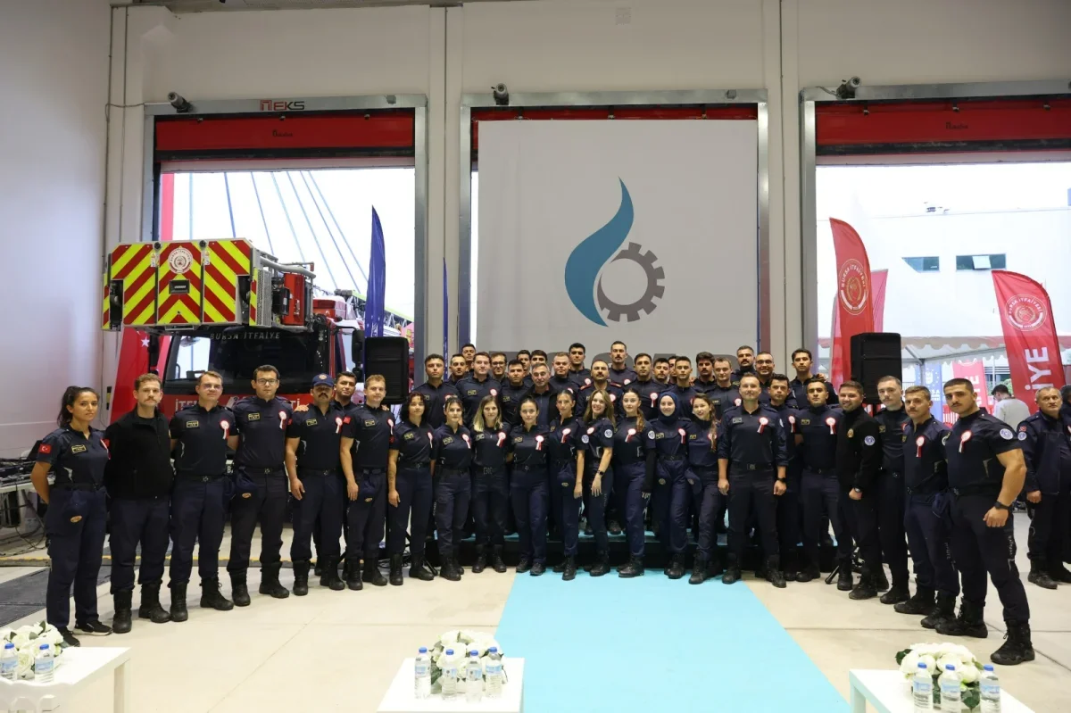 Bursa Kestel'de 32'nci itfaiye istasyonu BOSAB'da açıldı