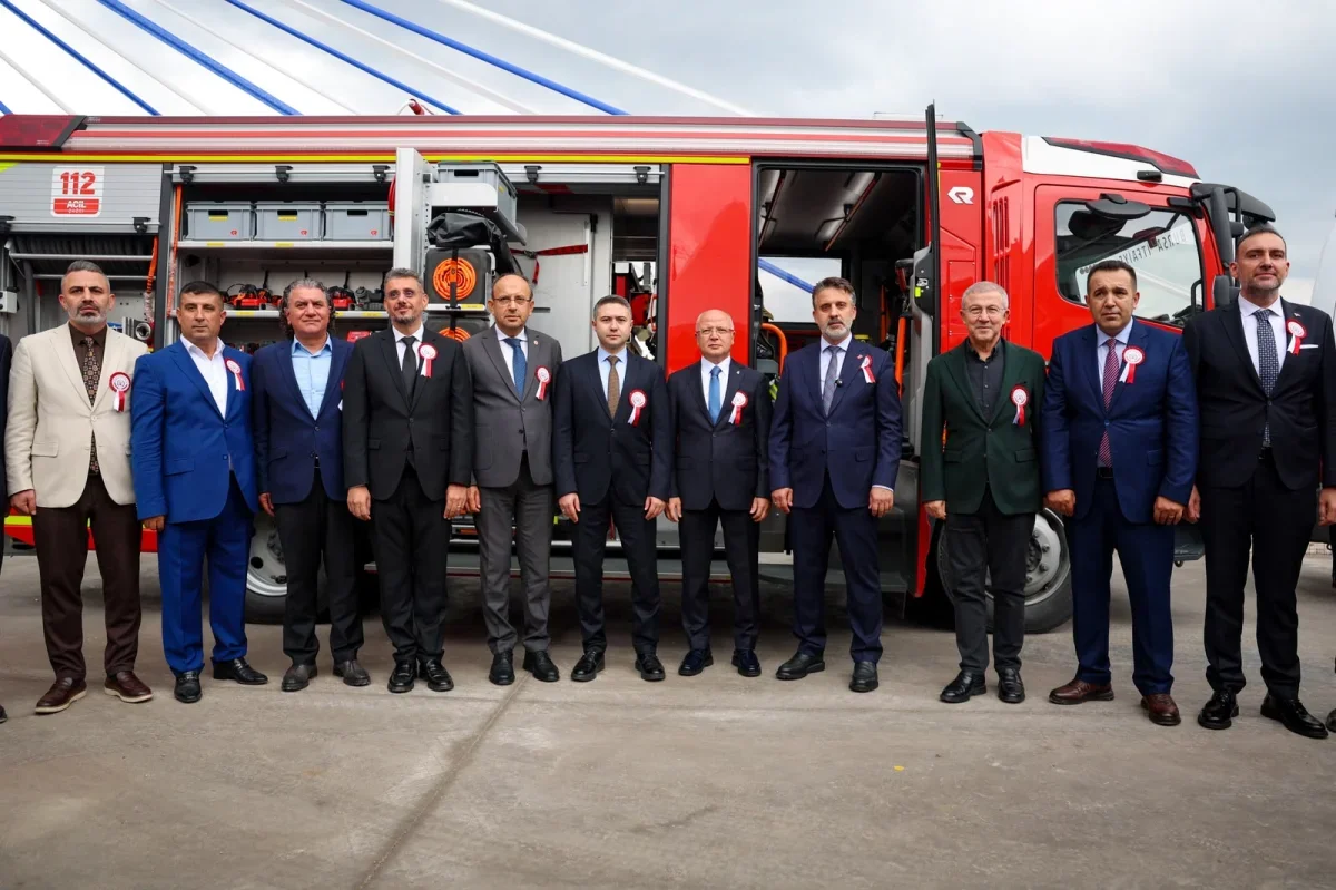 Bursa Kestel'de 32'nci itfaiye istasyonu BOSAB'da açıldı