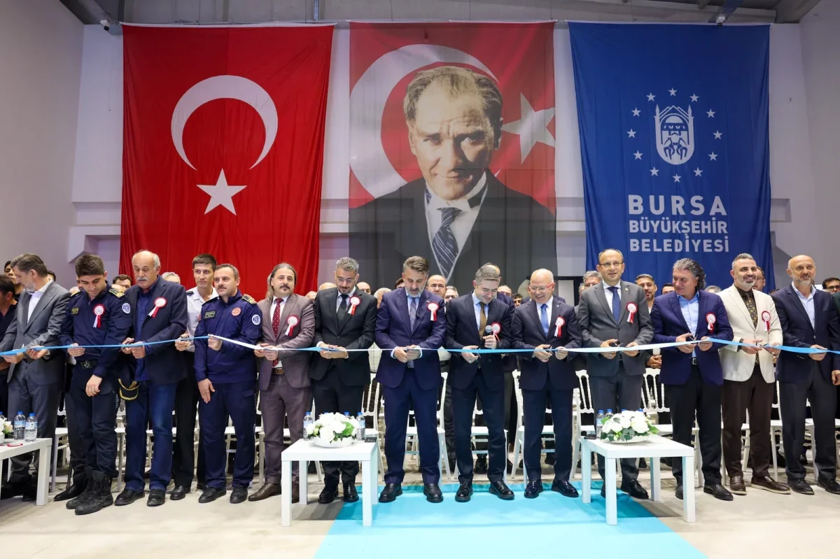 Bursa Kestel'de 32'nci itfaiye istasyonu BOSAB'da açıldı