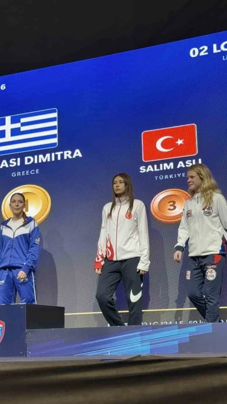 Aslı Salım, İtalya'daki Kick Boks Dünya Şampiyonası'nda üçüncü