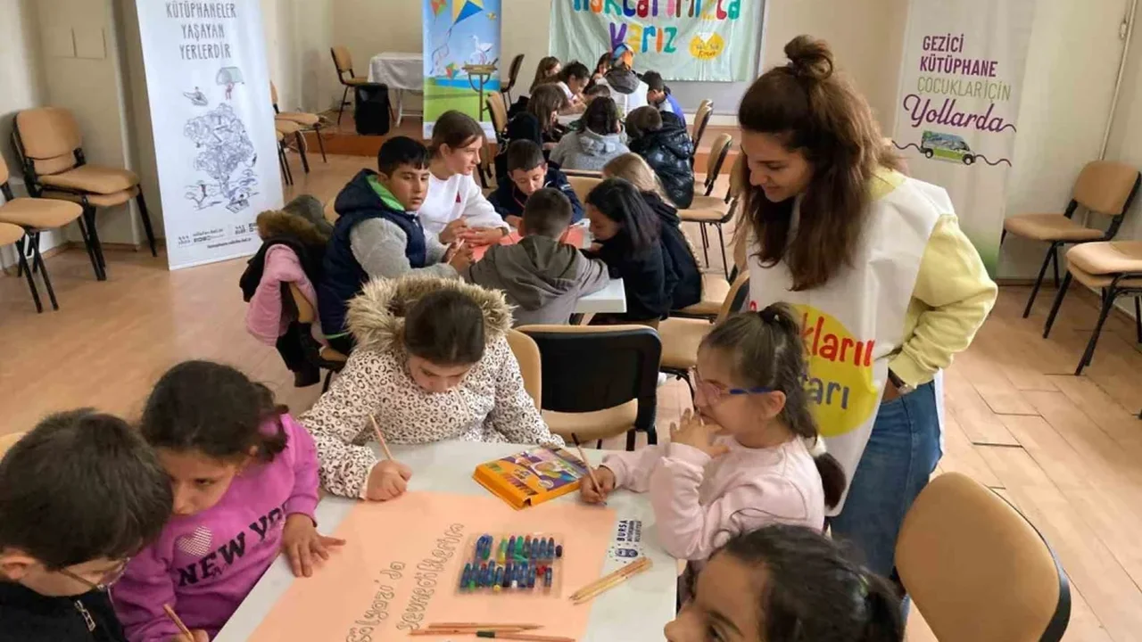 Çocukların Gölyazı'sı atölyeleri Nilüfer'de başladı