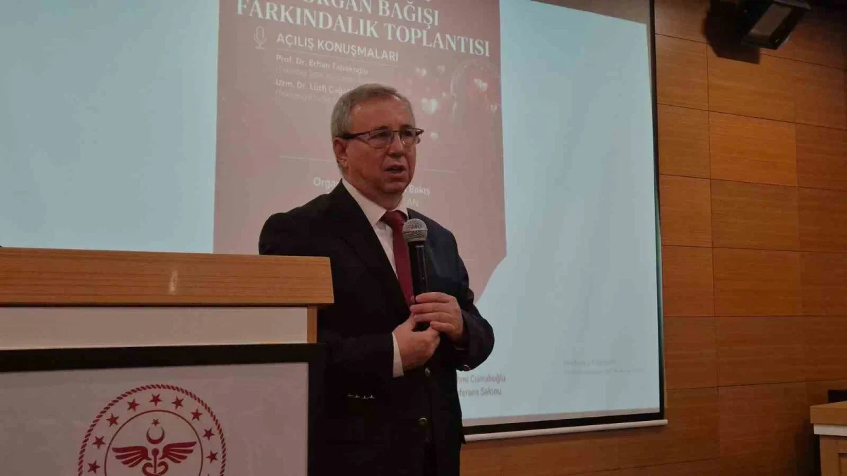 Tekirdağ'da organ bağışı farkındalığı: Her bağış hayat kurtarır