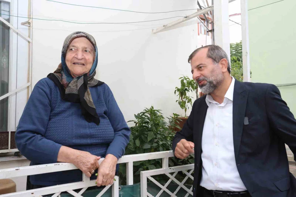 Gürsu'da Dünya Yaşlılar Günü'nde ev ziyaretleri yapıldı