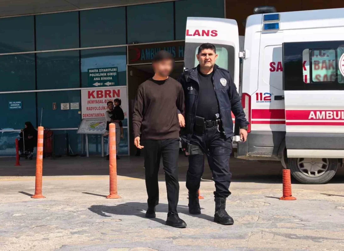 İnegöl'de okula silahla giren Sait K. gözaltına alındı