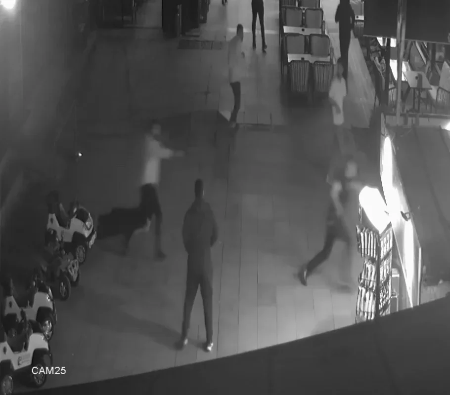 İzmit'te Akın kardeşlerin öldürüldüğü kafe kavgasının görüntüleri