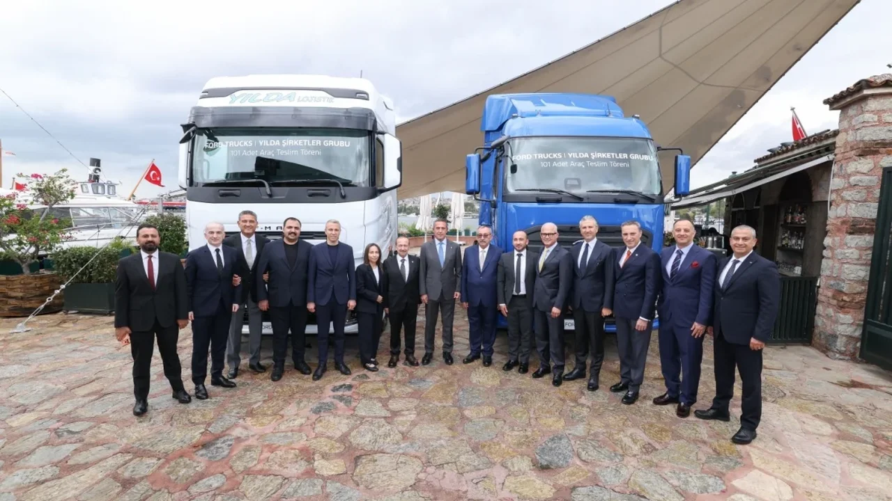Ford Trucks, Yılda Şirketler Grubu'na 101 araç teslim etti