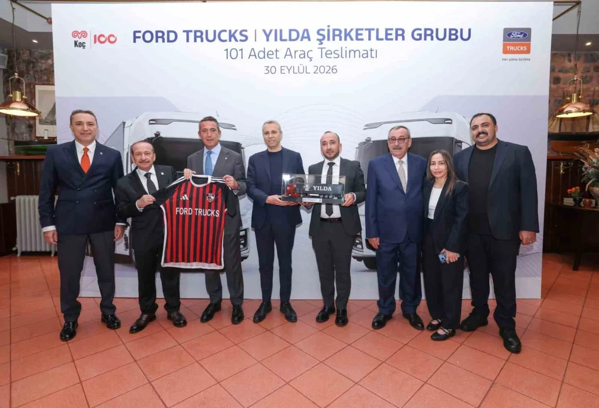 Ford Trucks, Yılda Şirketler Grubu'na 101 araç teslim etti