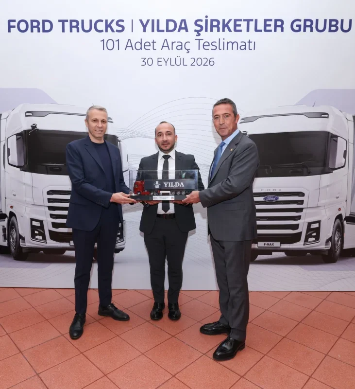 Ford Trucks, Yılda Şirketler Grubu'na 101 araç teslim etti
