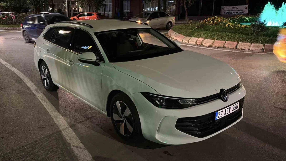 Edirne'de ehliyeti biten sürücüden doğum günü tepkisi
