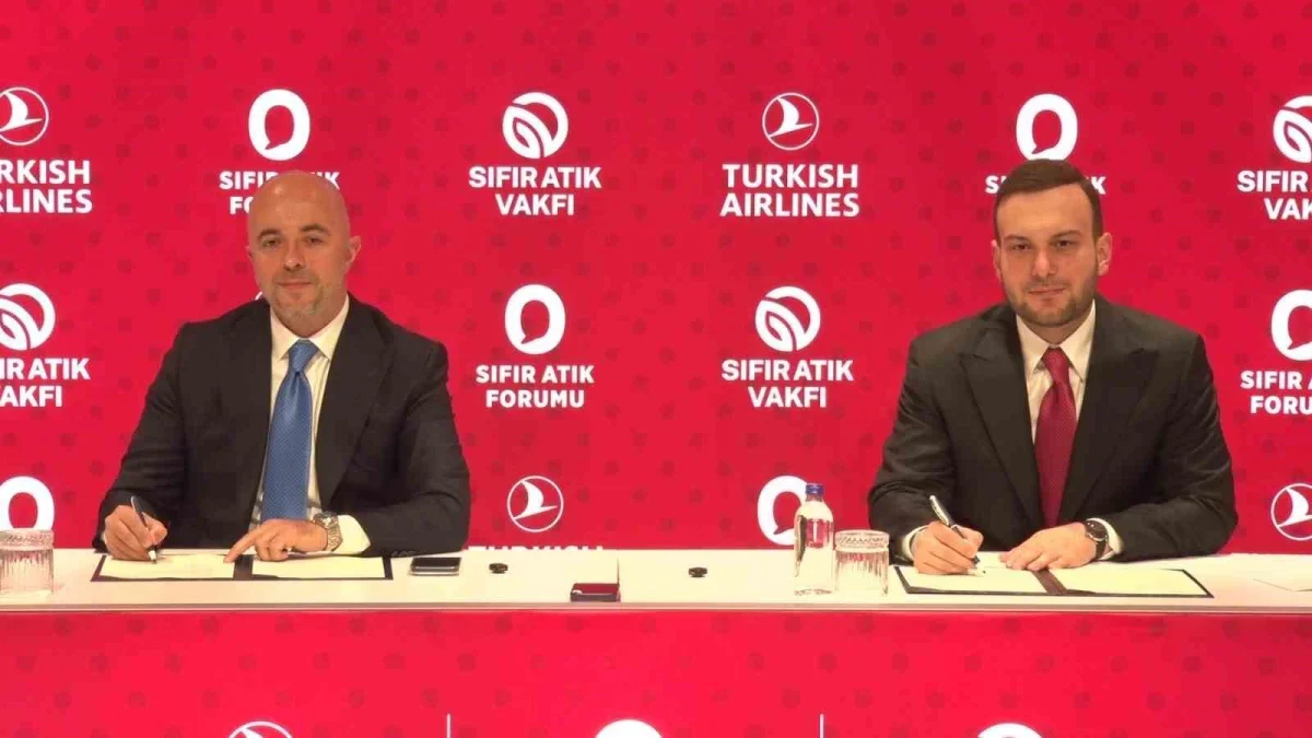 THY ve Sıfır Atık Vakfı'ndan sürdürülebilir havacılık protokolü