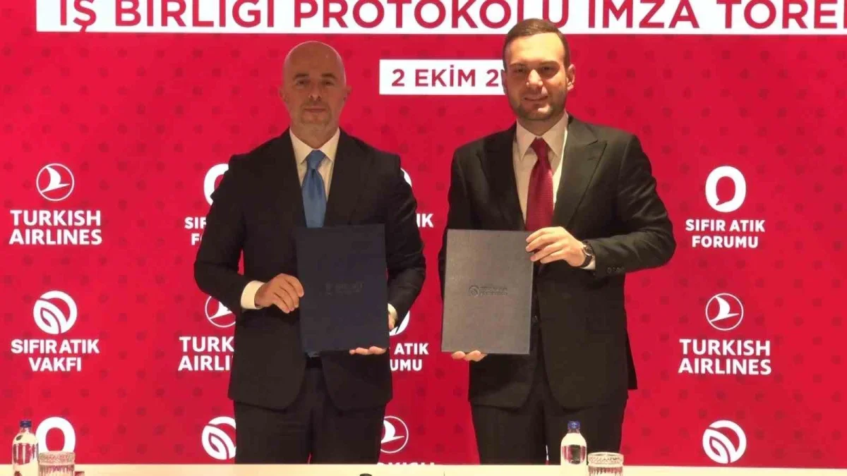 THY ve Sıfır Atık Vakfı'ndan sürdürülebilir havacılık protokolü