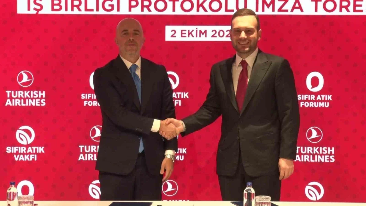 THY ve Sıfır Atık Vakfı'ndan sürdürülebilir havacılık protokolü