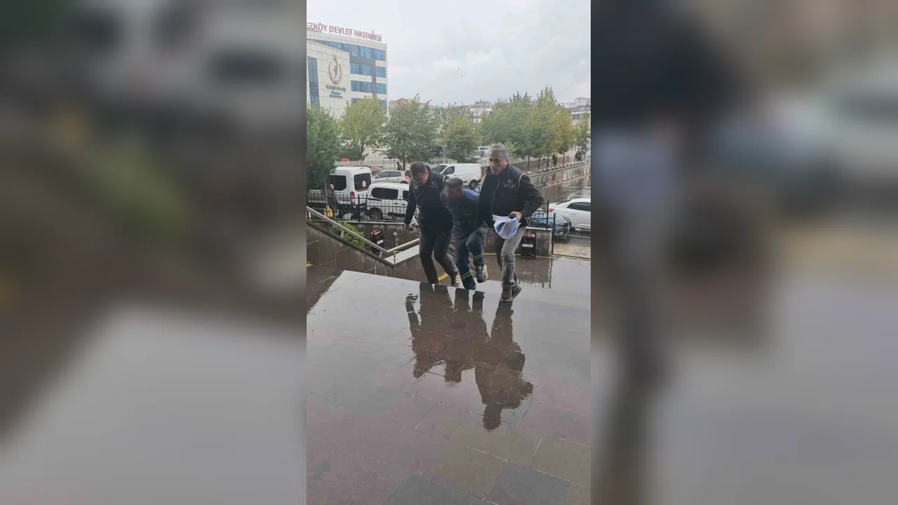 Çerkezköy'de bayrak provokasyonu şüphelisi adliyeye sevk edildi