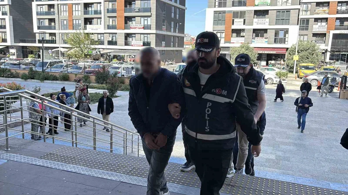 Edirne'de tefecilik operasyonu: 4 şüpheli adliyeye sevk edildi