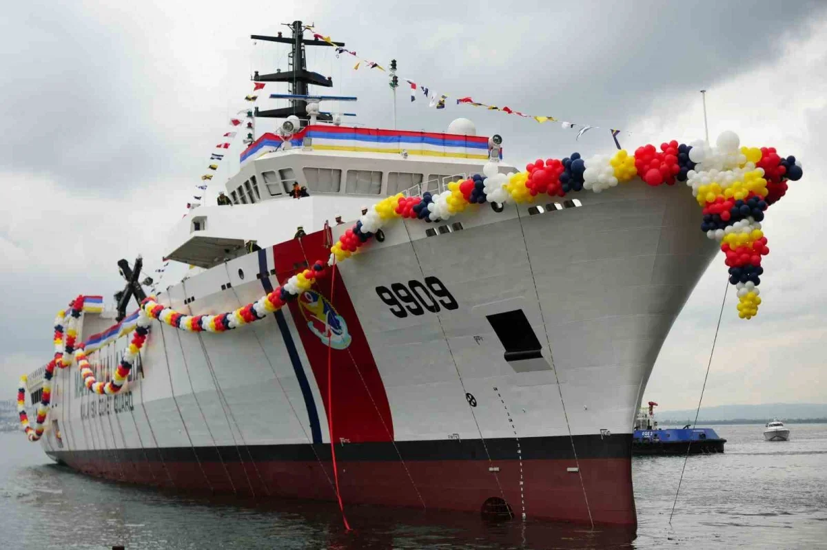 MPMS-1 Kocaeli'de denize indirildi, 2027'de Malezya'ya teslim