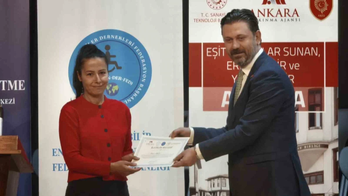 Ankara'da engelli ve yaşlı refakat eğitiminin 3. fazı tamamlandı