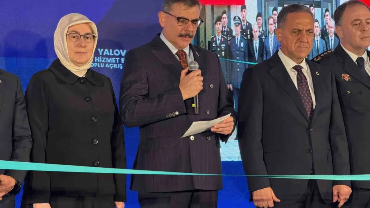 Mustafa Çiftçi Yalova'da güvenlik yatırımlarını açtı