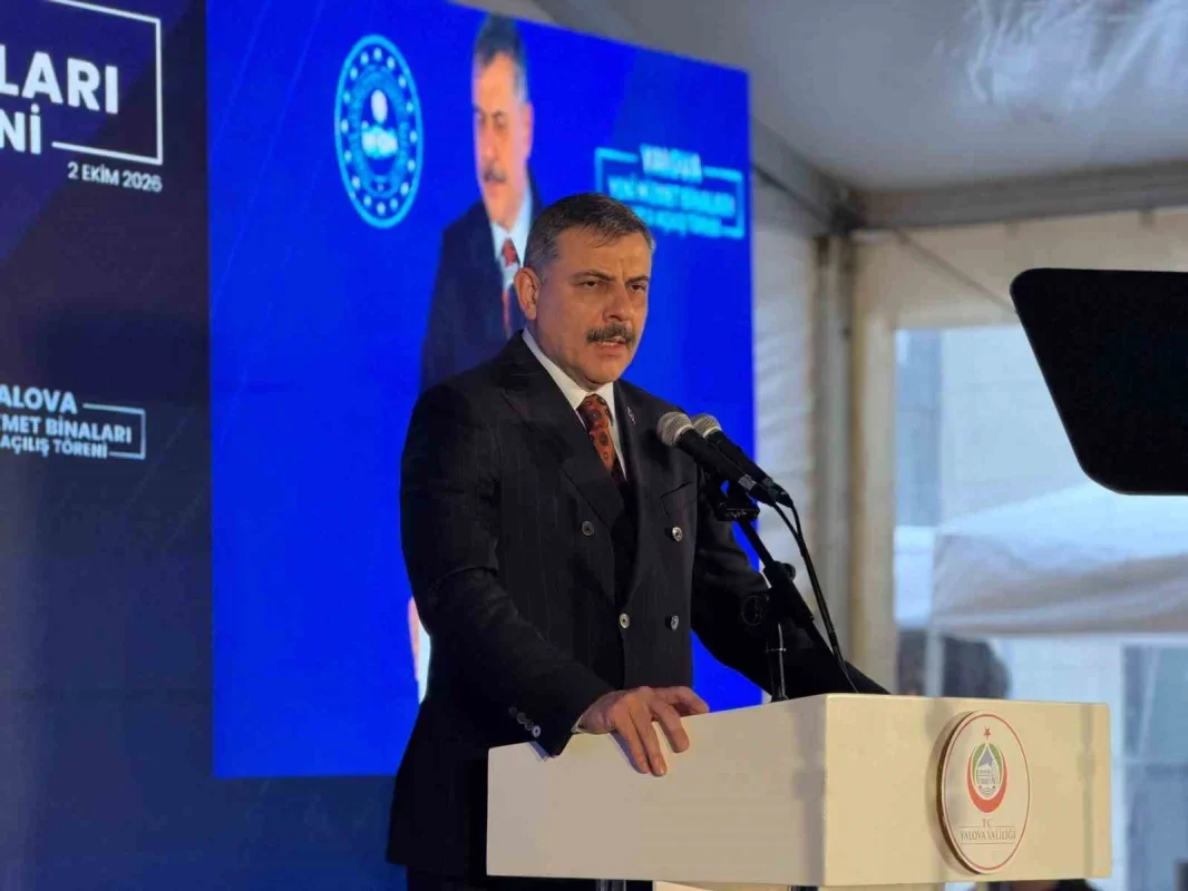 Mustafa Çiftçi Yalova'da güvenlik yatırımlarını açtı