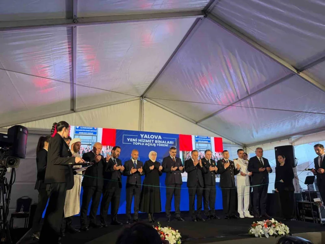 Mustafa Çiftçi Yalova'da güvenlik yatırımlarını açtı