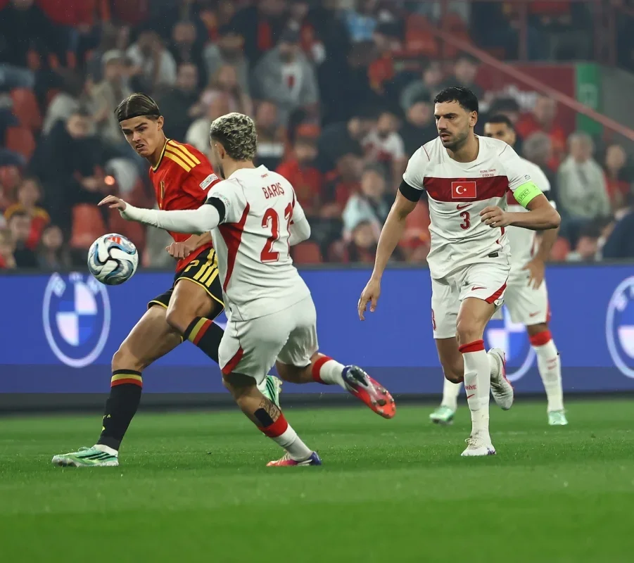 Belçika-Türkiye maçı: A Milli Takım deplasmanda 3-0 yenildi