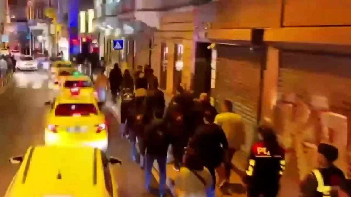 Beyoğlu denetiminde 11 aranan şahıs yakalandı, 10 iş yeri kapatıldı