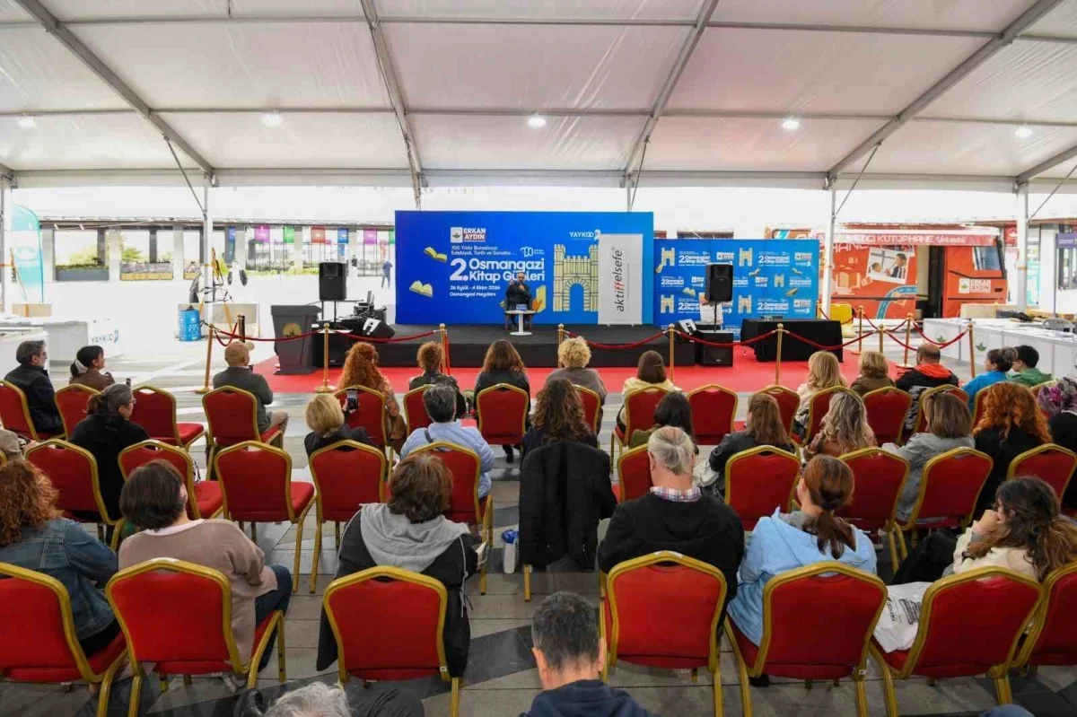 2. Osmangazi Kitap Günleri Bursa'da yazarları okurlarla buluşturdu