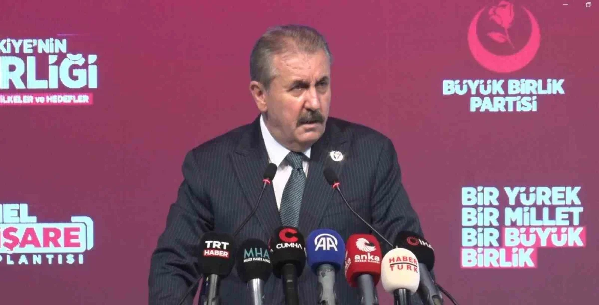Mustafa Destici: Hayat pahalılığıyla mücadele üretimle yürütülmeli