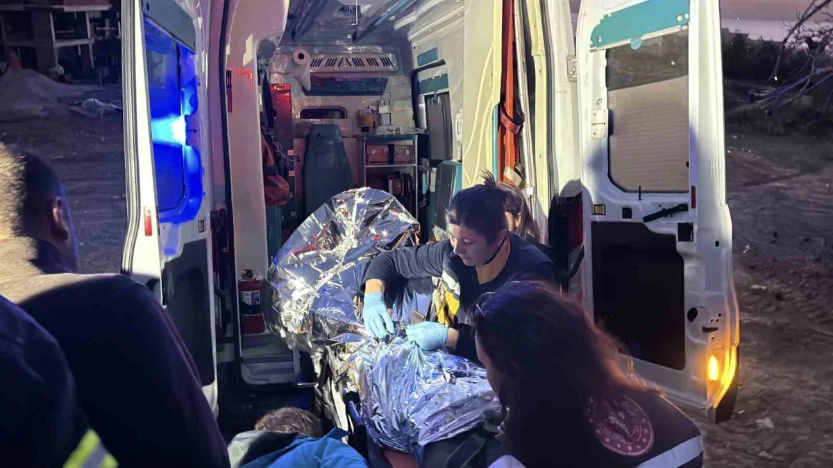 ÇOMÜ Terzioğlu Yerleşkesi'nde göçük: 2 işçi kurtarıldı