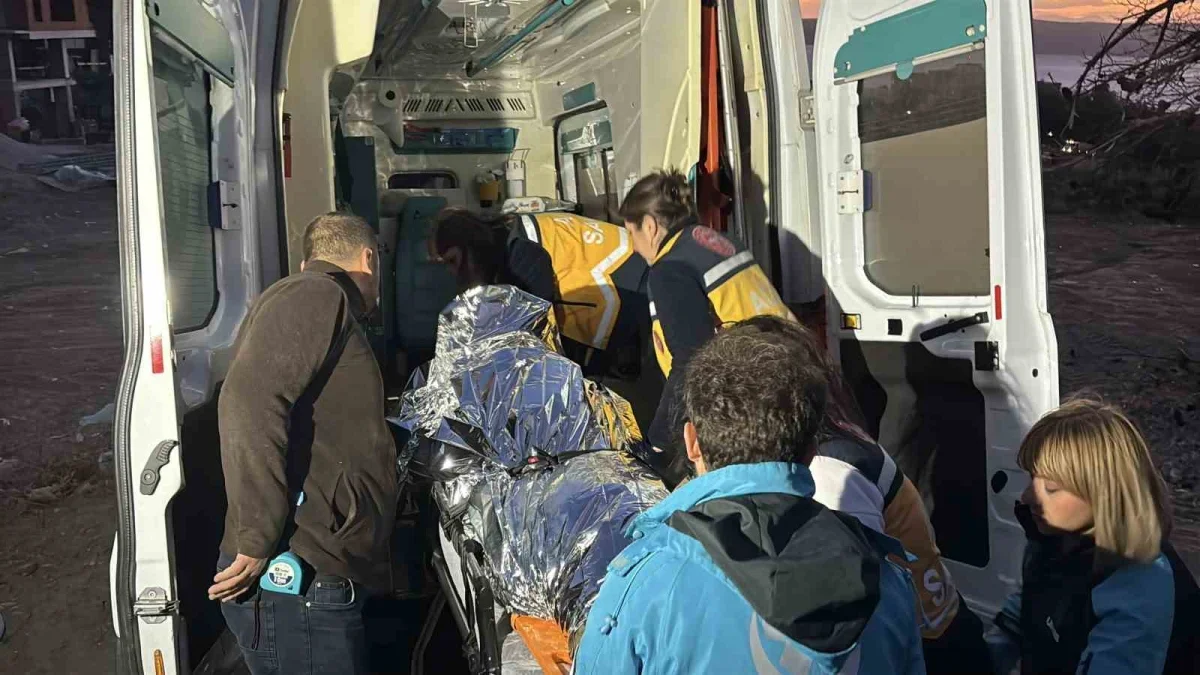 ÇOMÜ Terzioğlu Yerleşkesi'nde göçük: 2 işçi kurtarıldı