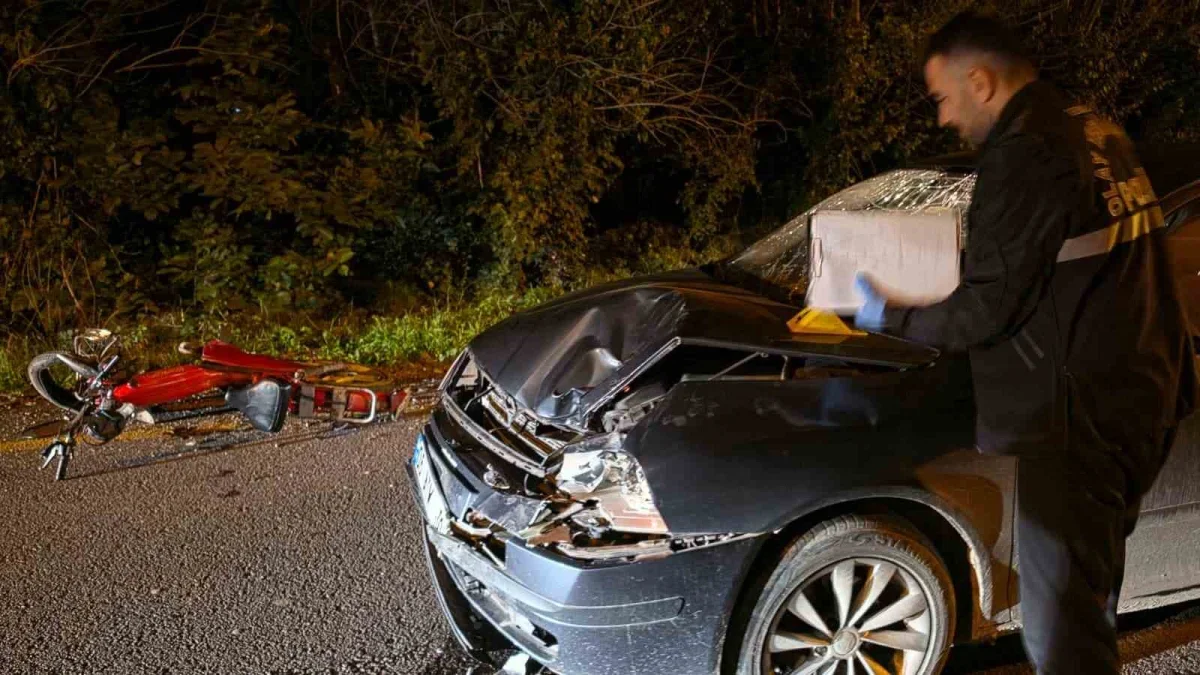 Akyazı'da motosiklet kazası: Necdet Angın hayatını kaybetti