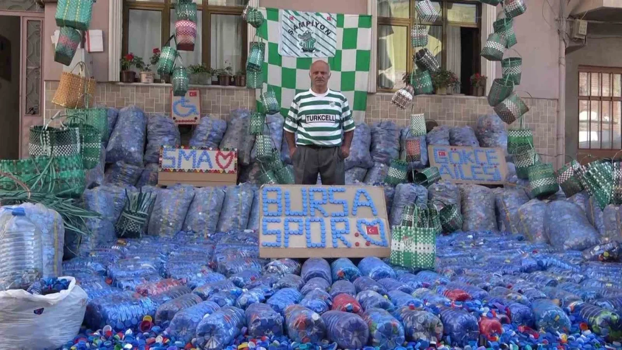 Nazım Gökçe'den Bursaspor'a 1 milyon plastik kapak desteği